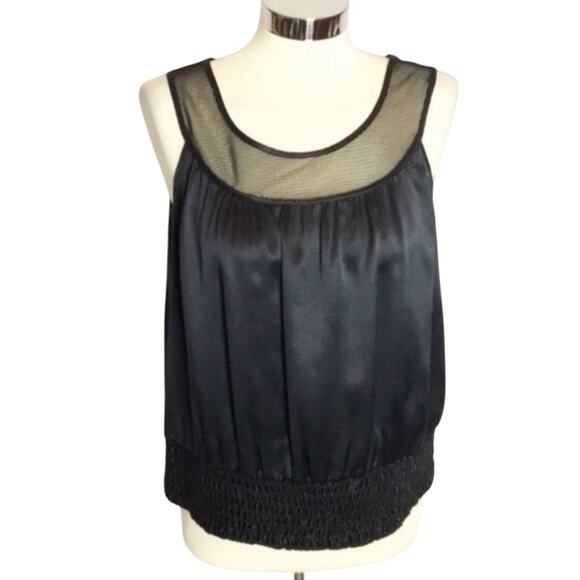 Nanette Lepore silk mesh blouse - Picture 1 of 4